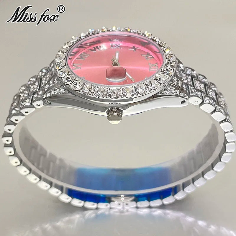 MISSFOX Pink Women Watches