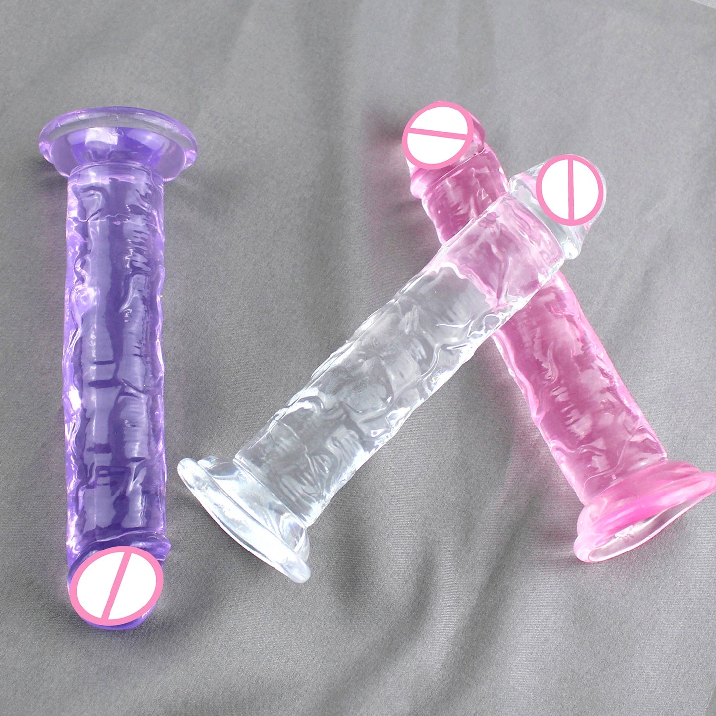 6 Sizes Realistic Big Jelly Dildo