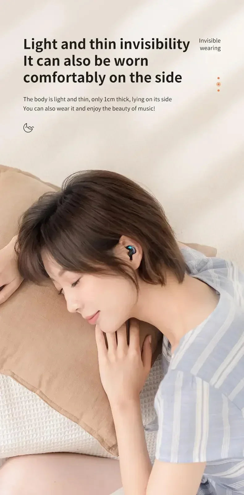 NEW Original X55 Wireless Sleep Earphones