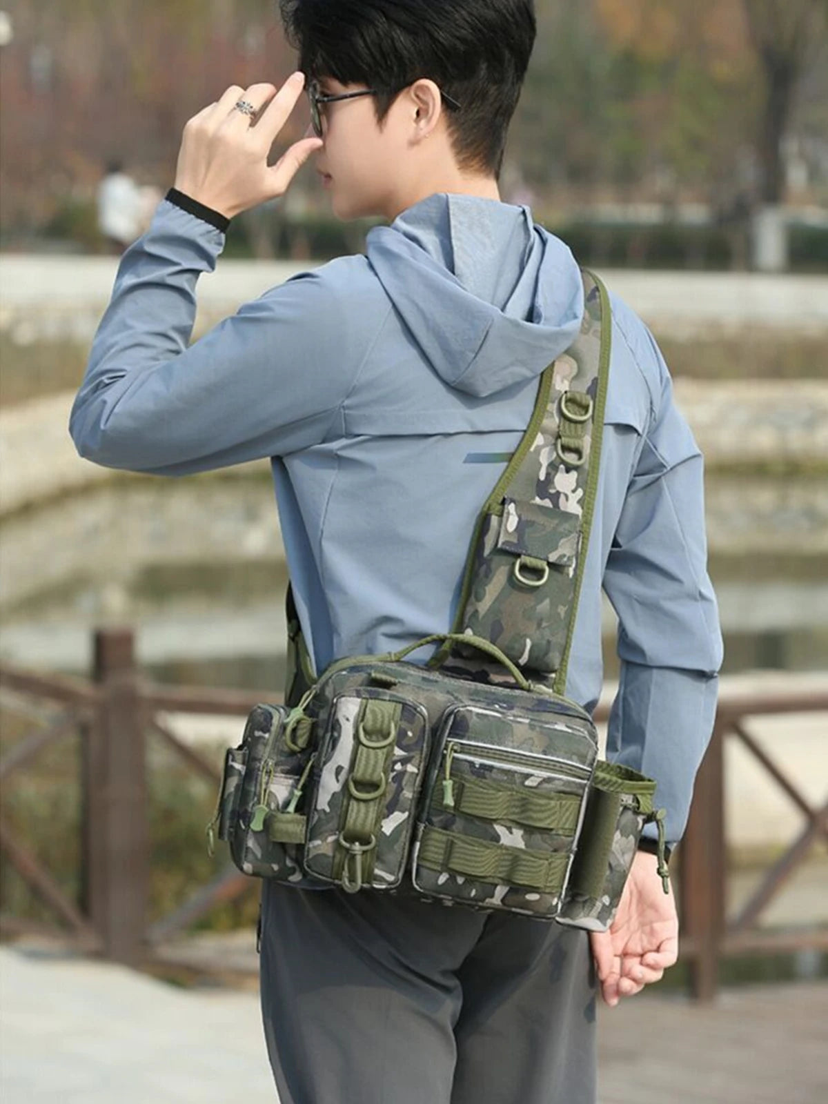 Single Shoulder High-quality Fishing Tackle Bags