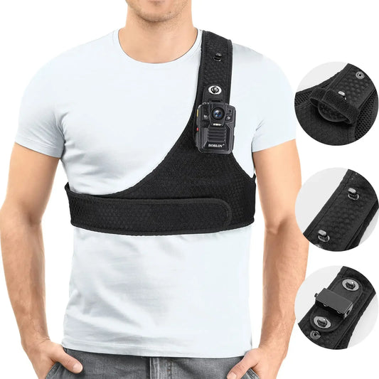 Durable Shoulder Single Vest for All Body Camcorders