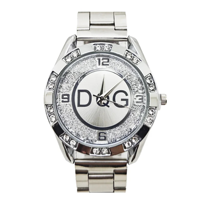 Luxury Brand Watch DQG Crystal Quartz Female Watch