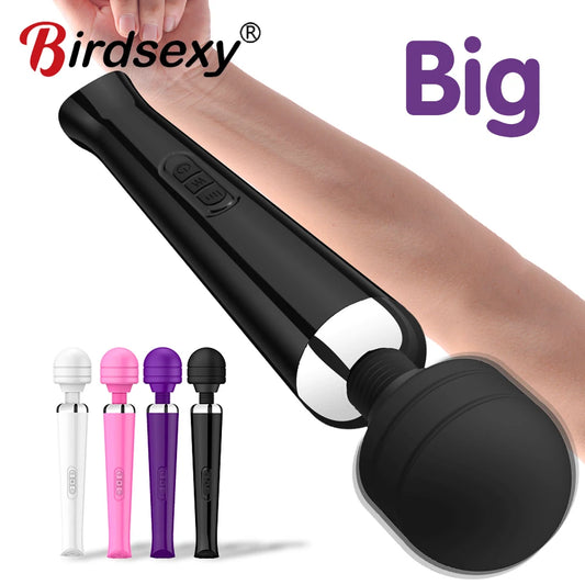 Powerful Magic Wand Vibrator for Women