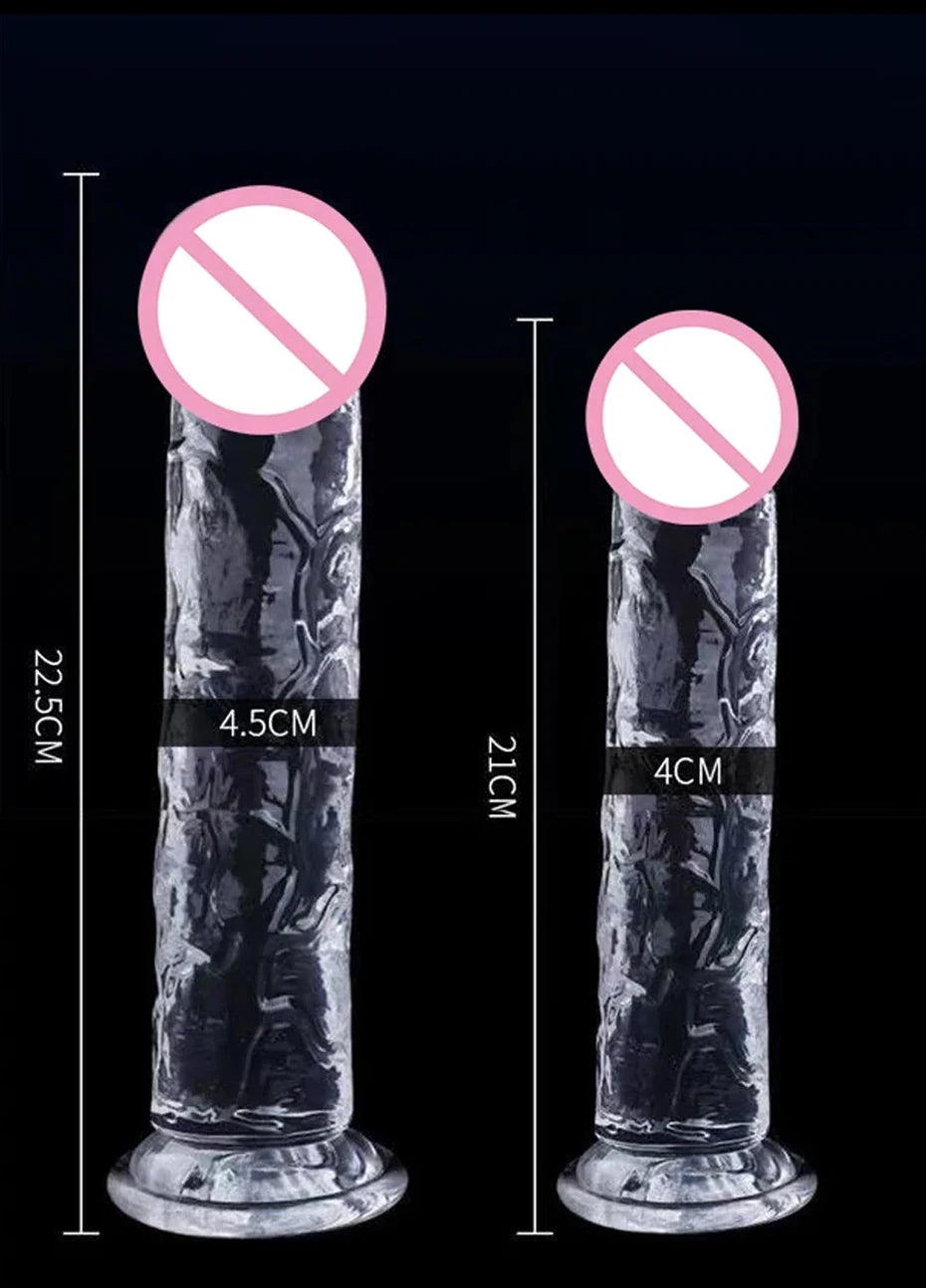 7 Realistic Jelly Dildos