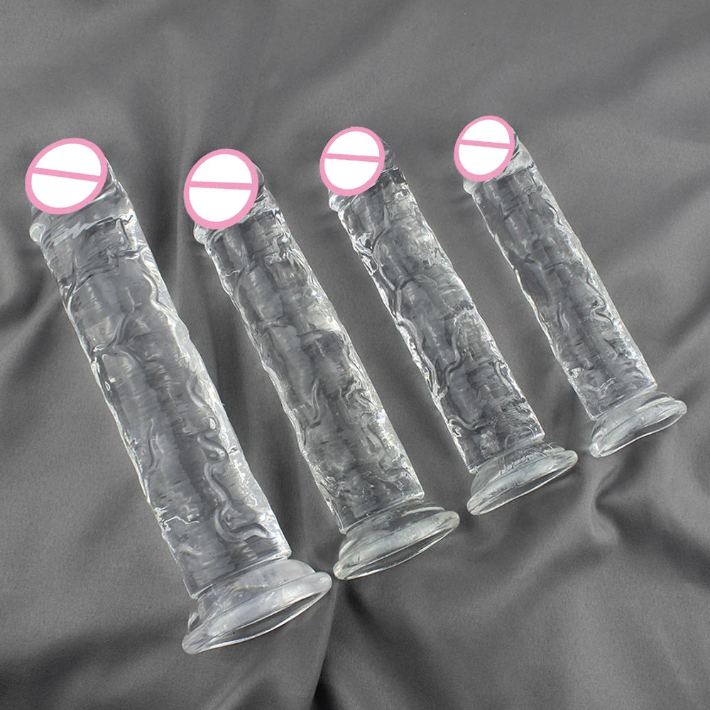 6 Sizes Realistic Big Jelly Dildo