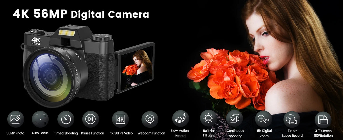 Compact Digital Photography Camera