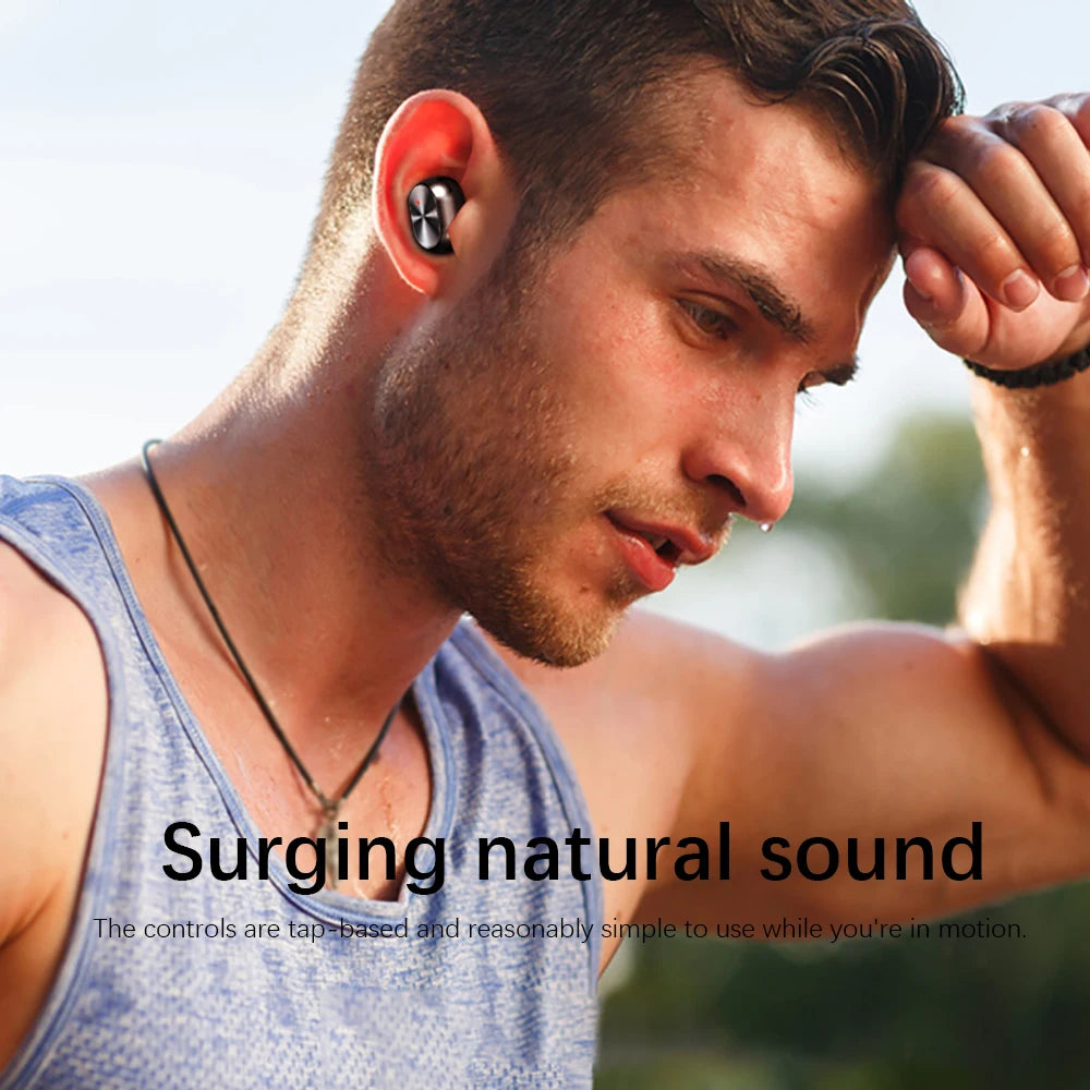 HiFi HD Stereo Earbuds With LED flashlight