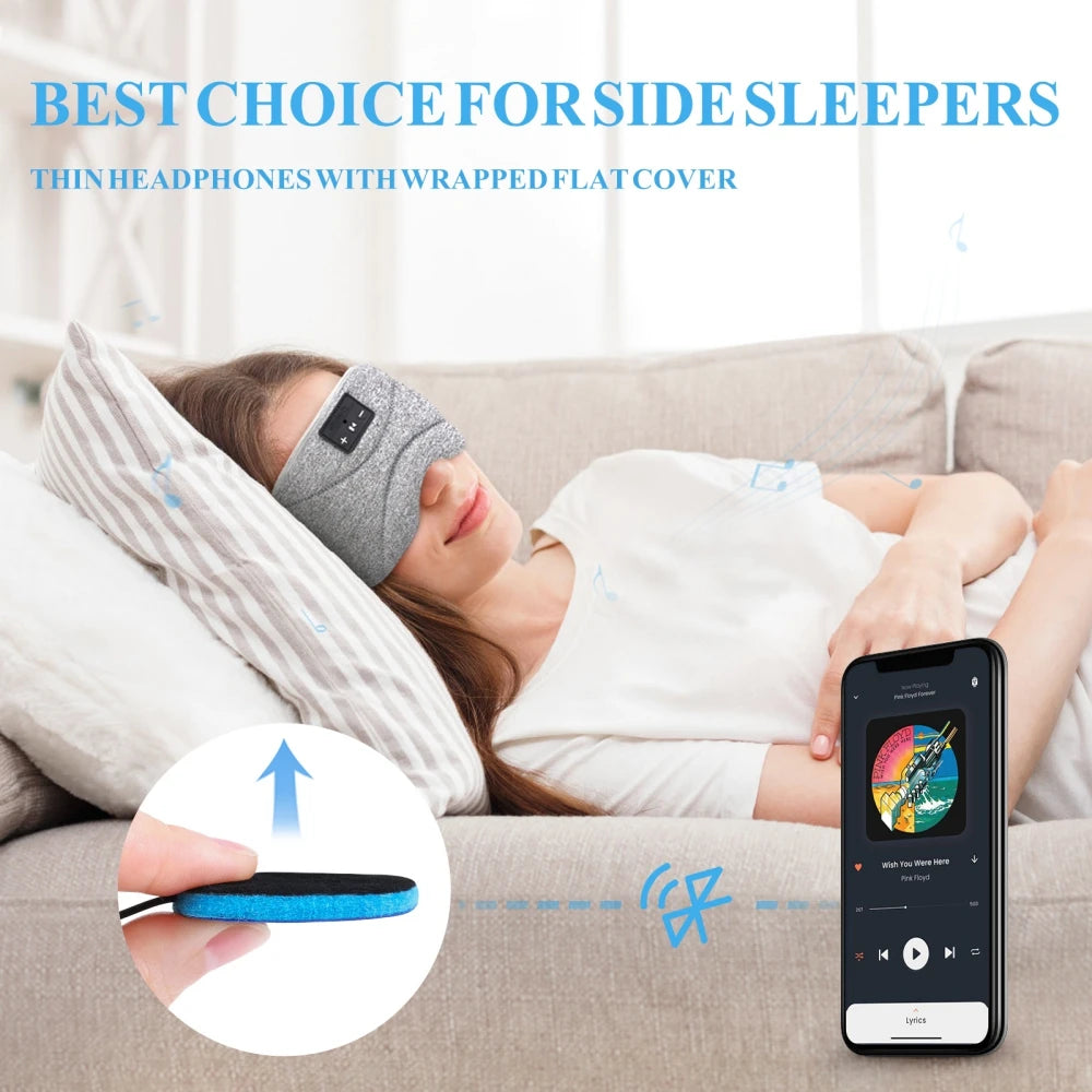 Travel Sleeping Mask with Ultra Thin Speakers