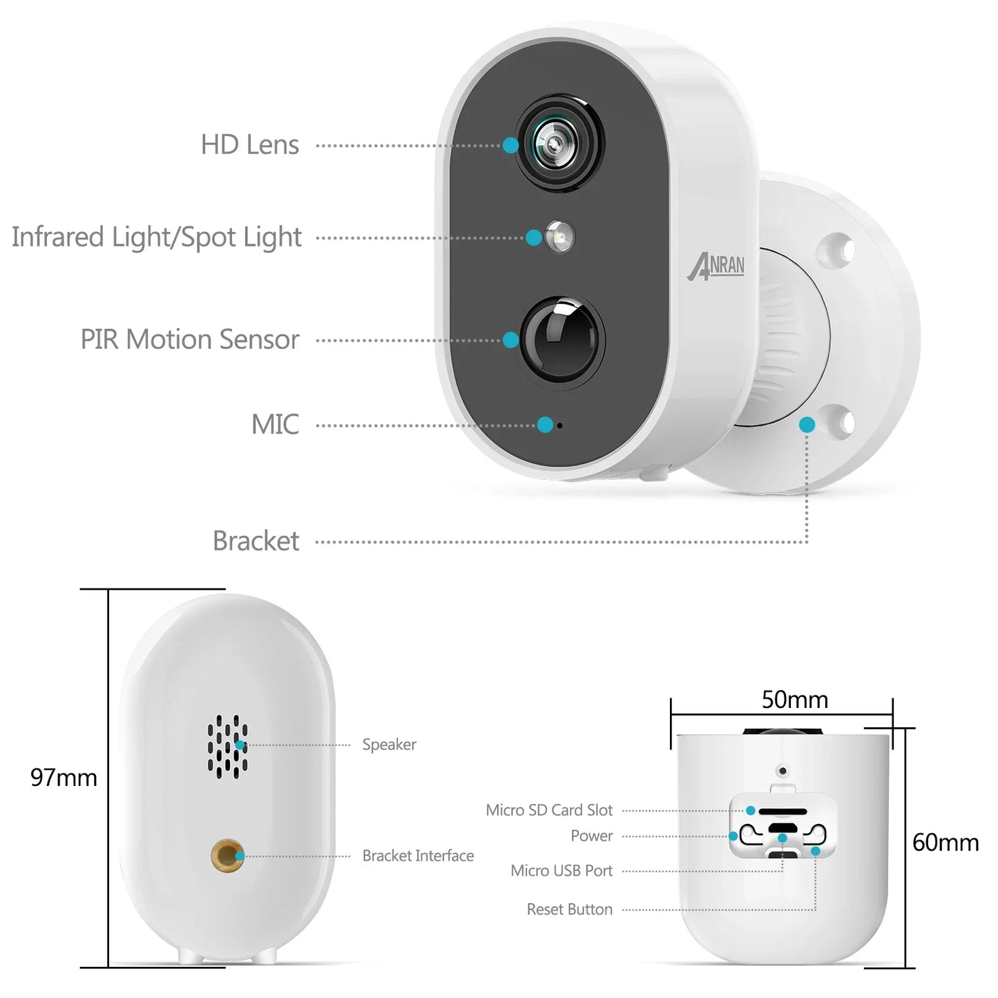 Wireless Home Surveillance Security Cameras