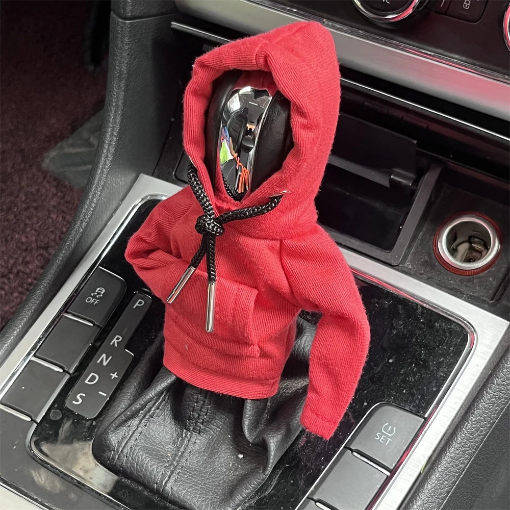 Hoodie Car Gear Shift Knob Cover