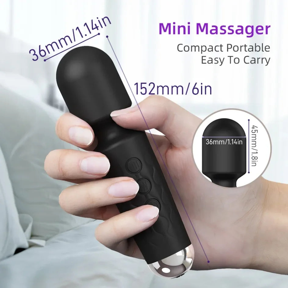 20 Speeds Powerful AV Vibrator for Women