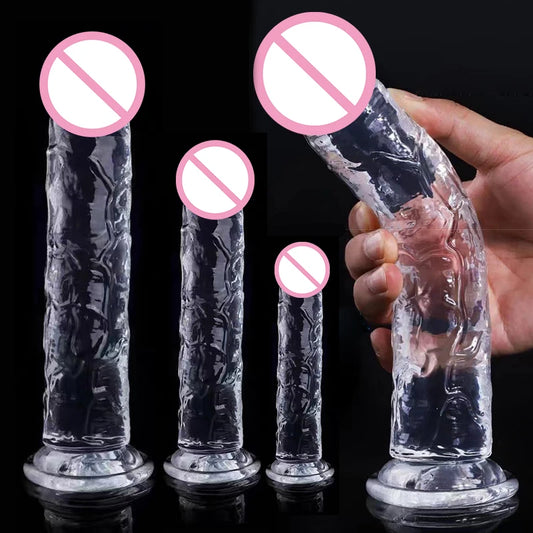 7 Realistic Jelly Dildos