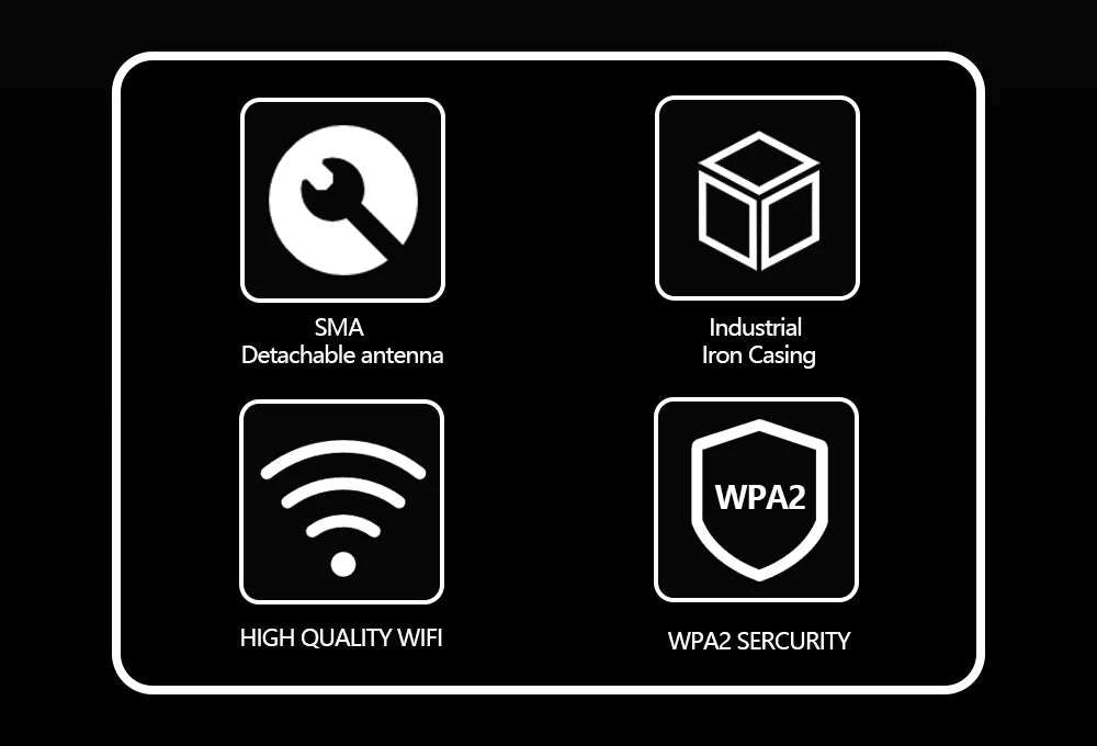 OPTFOCUS 4G WIFI SIM Card with 6 antennas Hotspot Mobile Router