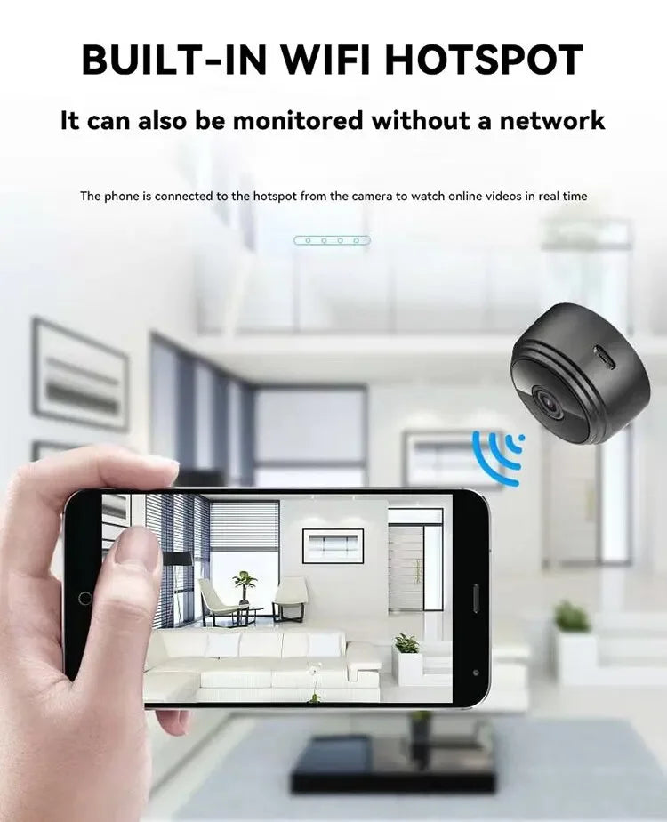 New A9 WiFi Wireless Surveillance Smart Home Mini Cam