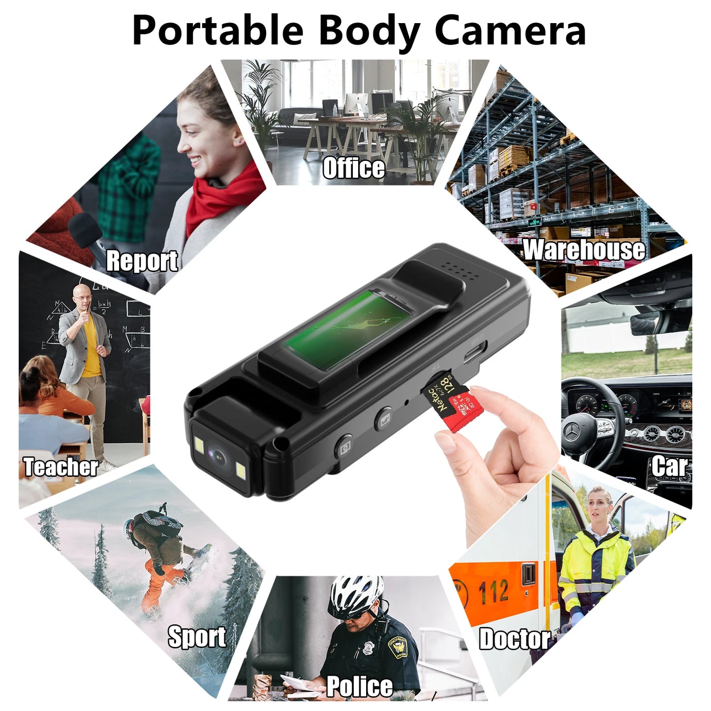 JOZUZE MD17 Wifi Mini Camera 1080P