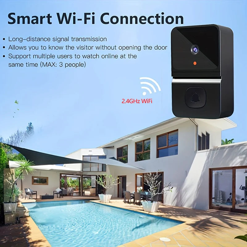 WiFi Outdoor HD Camera Security Door Bell