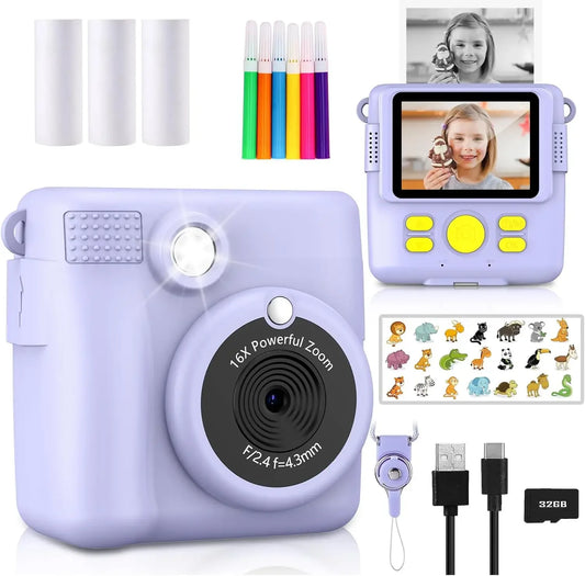 Mini Instant Camera for Boys and Girls