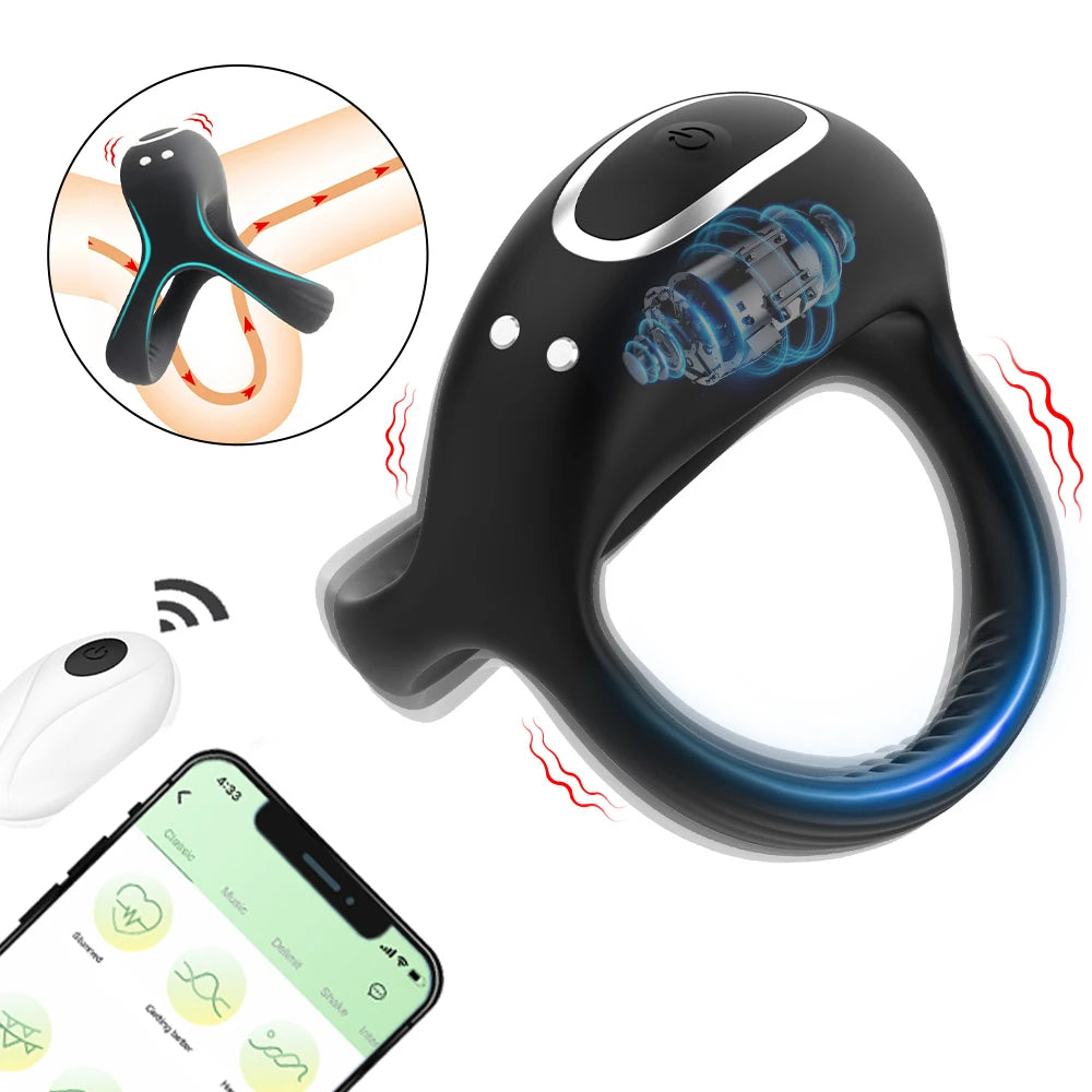 Vibrating Cock Ring for Men