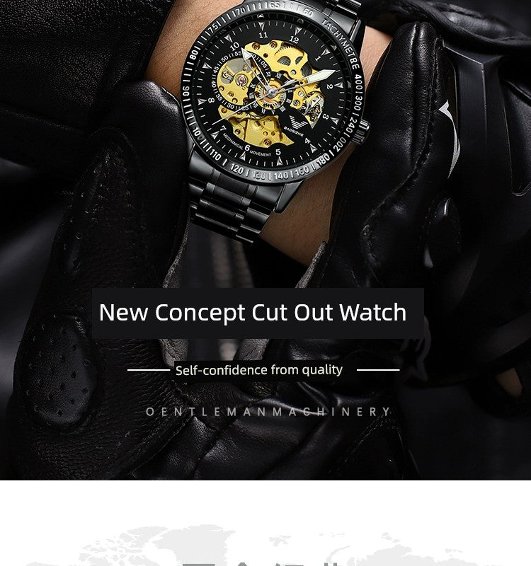 Amani Famous Brand Men's Mechanical Watch