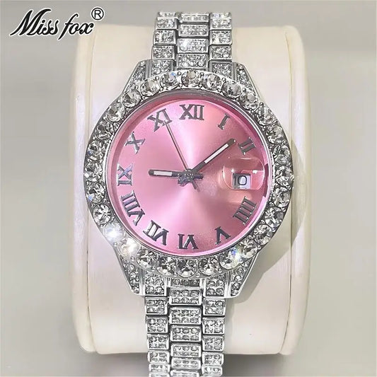 MISSFOX Pink Women Watches