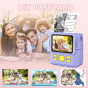 Mini Instant Camera for Boys and Girls