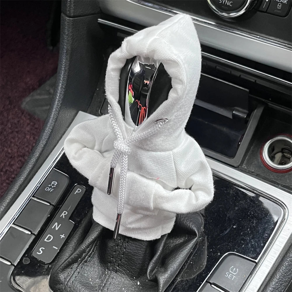 Hoodie Car Gear Shift Knob Cover