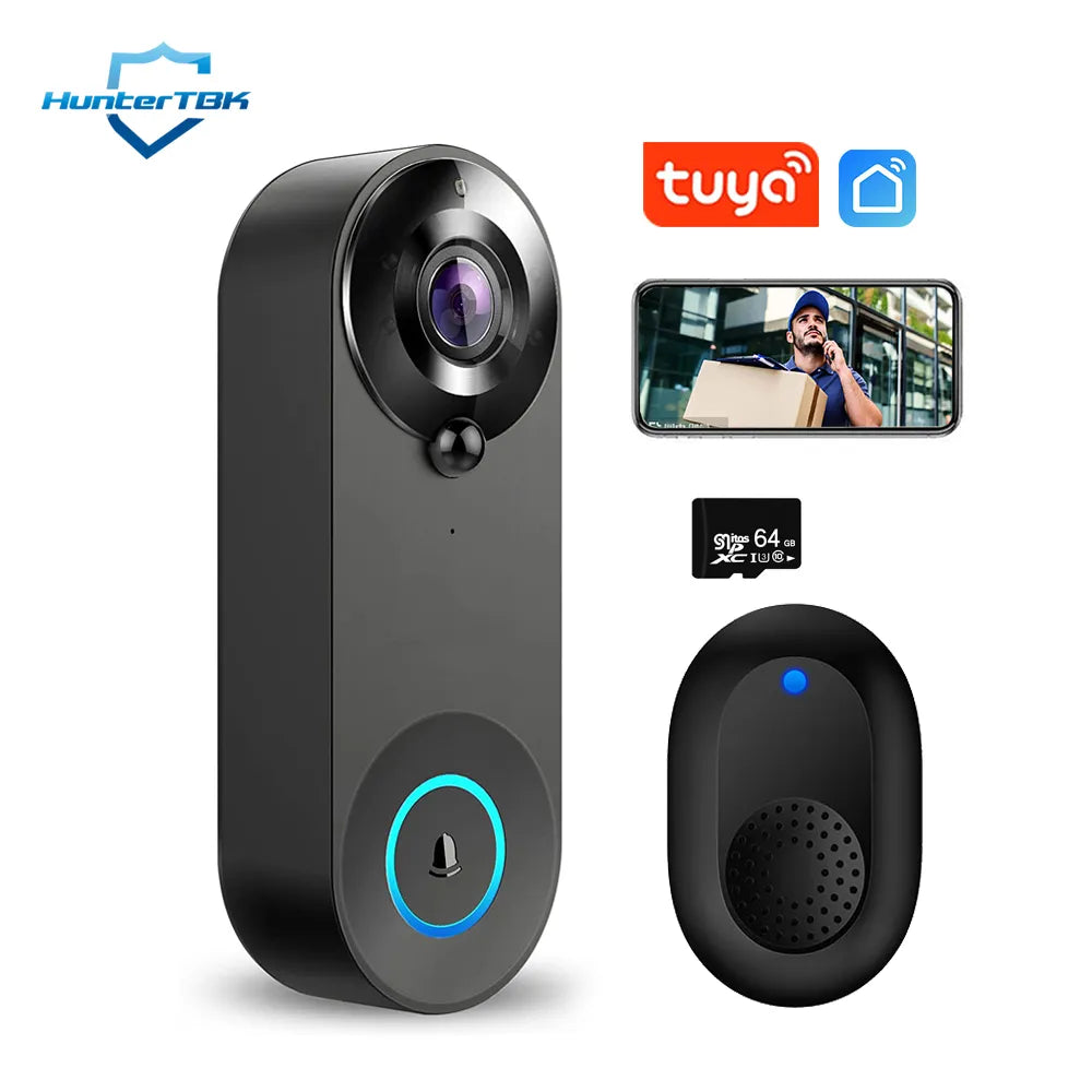 1080P Wireless WIFI Doorbell Video Camera