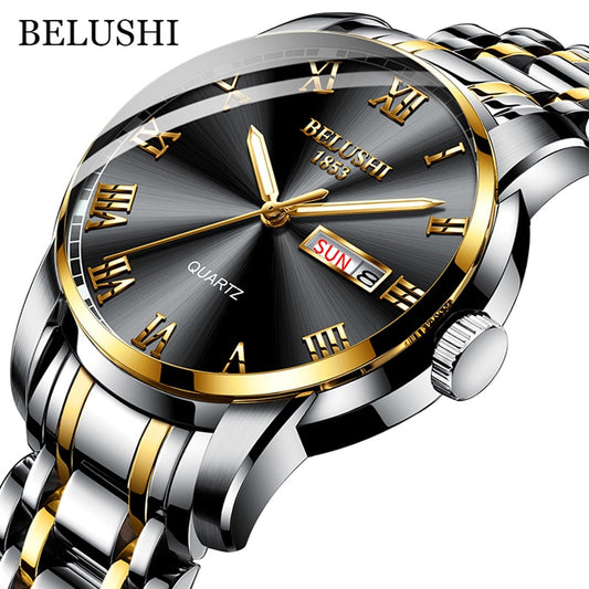 Mens Luxury Sport Quartz Wrist Watch